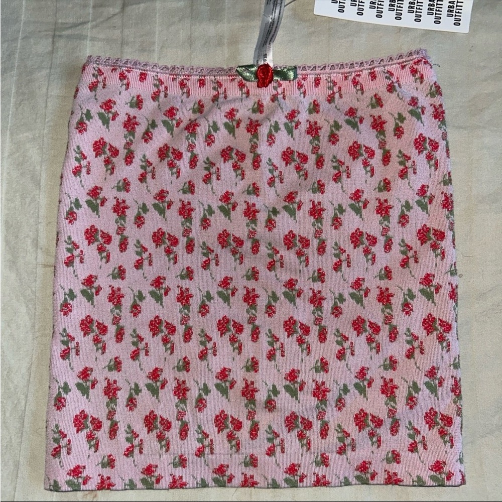 NWT Urban Outfitters Floral Tube Top